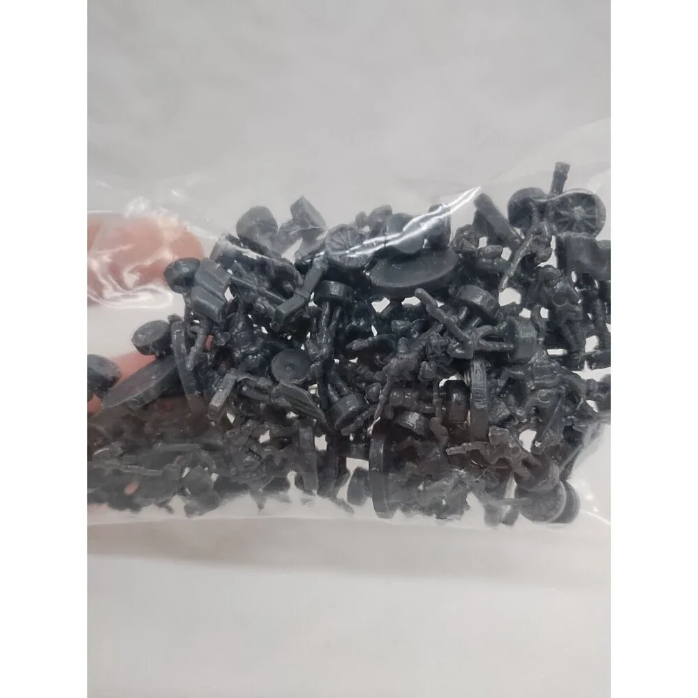 Sealed Set Of (60) 2003 Risk Gray Board Game Player Pieces